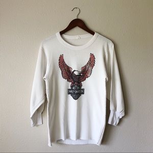 Harley Davidson Motorcycles Knit Sweatshirt